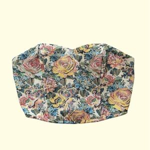 Altar’d State Tapestry Corset Top Size S